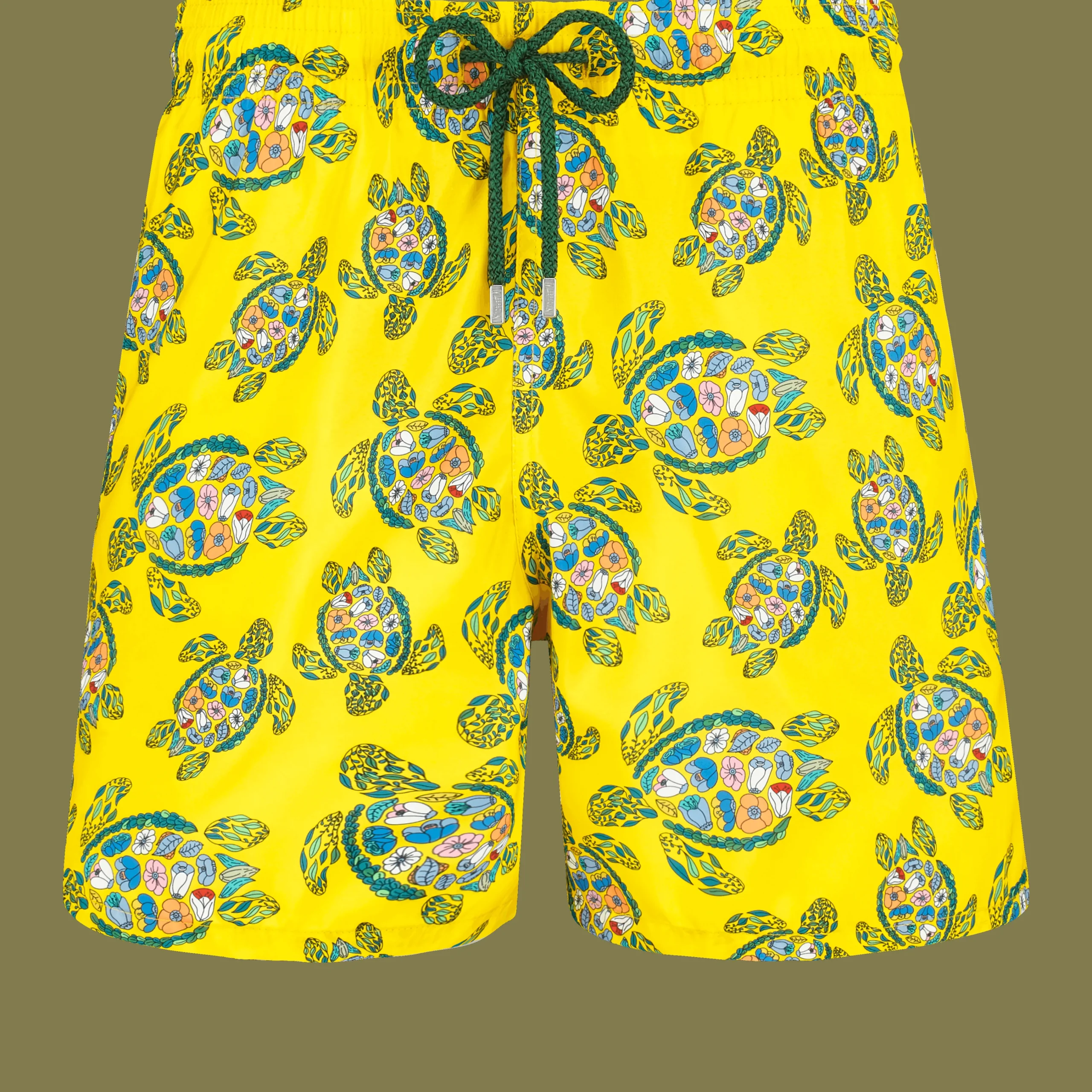 Vilebrequin Men Swim Trunks Ultra-Light And Packable Provencal Turtles*Men The Light Fabric