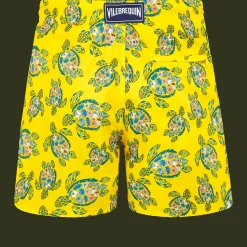 Vilebrequin Men Swim Trunks Ultra-Light And Packable Provencal Turtles*Men The Light Fabric