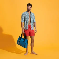 Vilebrequin Men Swim Trunks Ultra-Light And Packable Solid*Men The Light Fabric