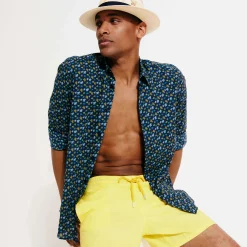 Vilebrequin Men Swim Trunks Ultra-Light And Packable Solid*Men The Light Fabric