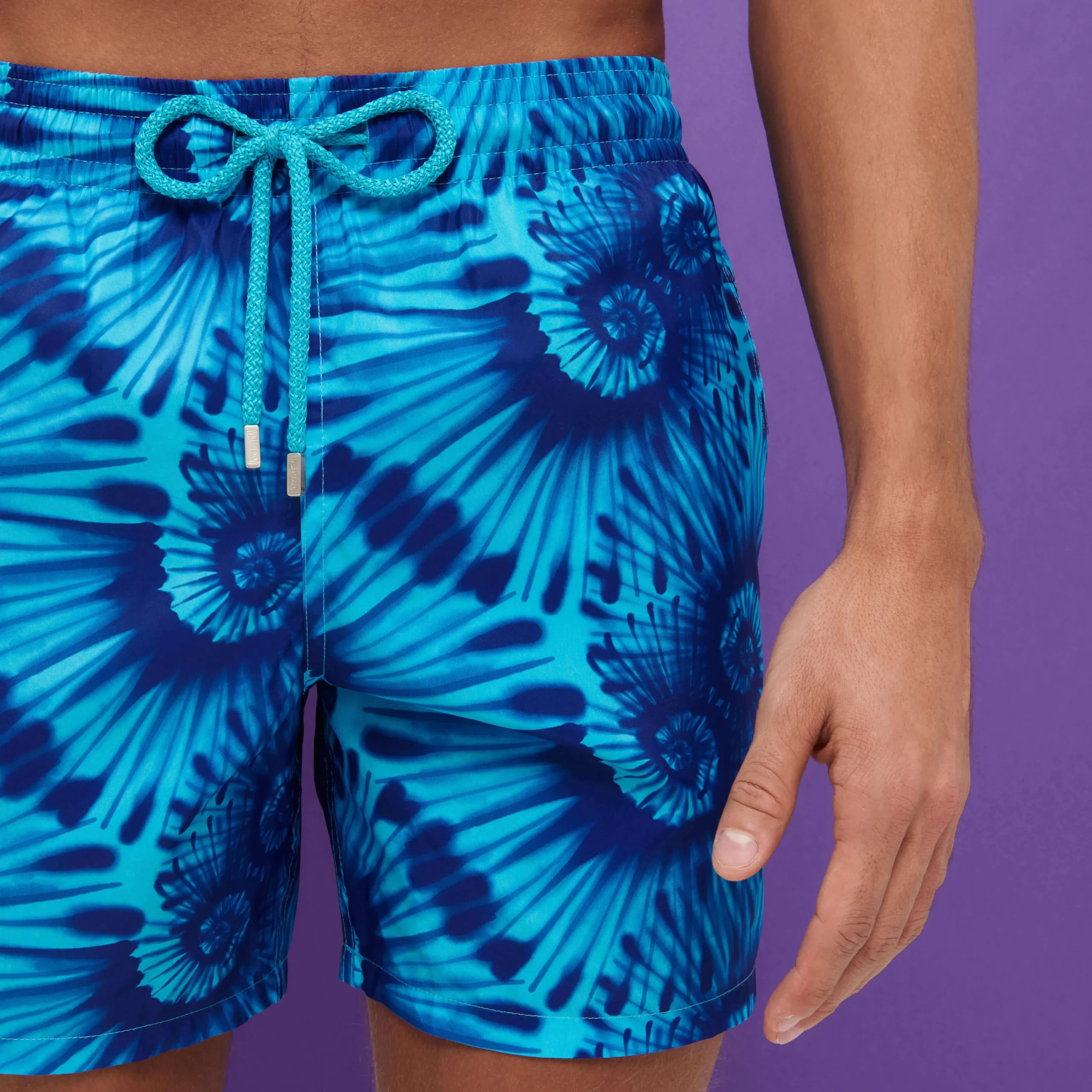 Vilebrequin Men Swim Trunks Ultra-Light And Packable Nautilius Tie & Dye*Men The Light Fabric