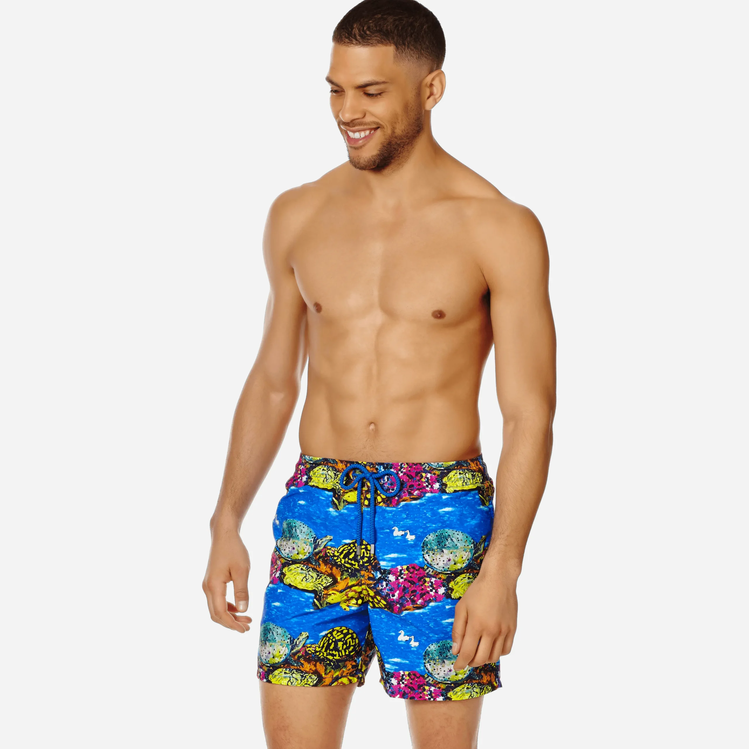 Vilebrequin Men Swim Trunks X Hunt Slonem*Men The Iconic
