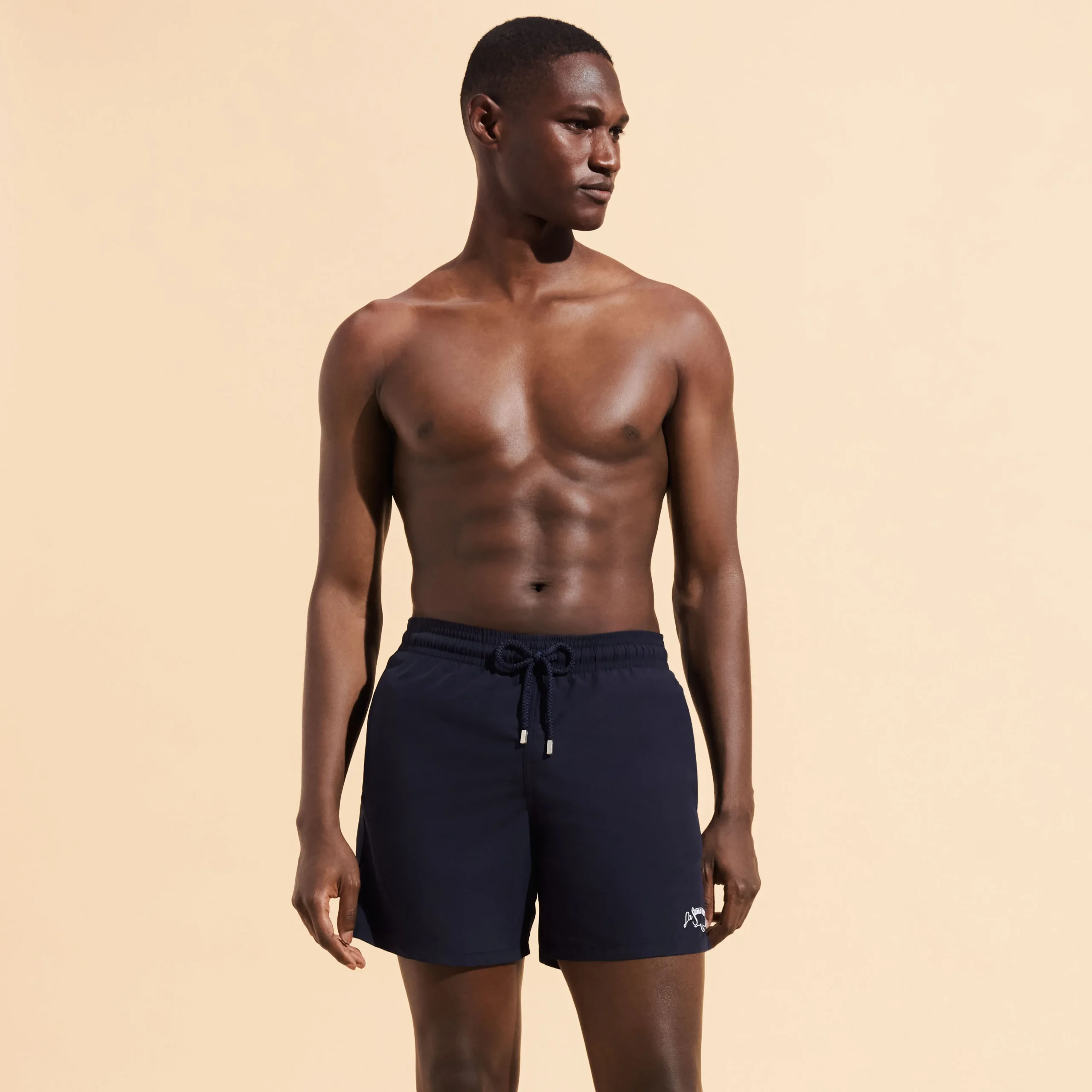 Vilebrequin Men Swimwear Embroidered Logo - X La Samanna*Men The Embroidered