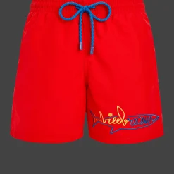 Vilebrequin Men Swimwear Placed Embroidery Squale - X Jcc+ - Limited Edition*Men The Iconic