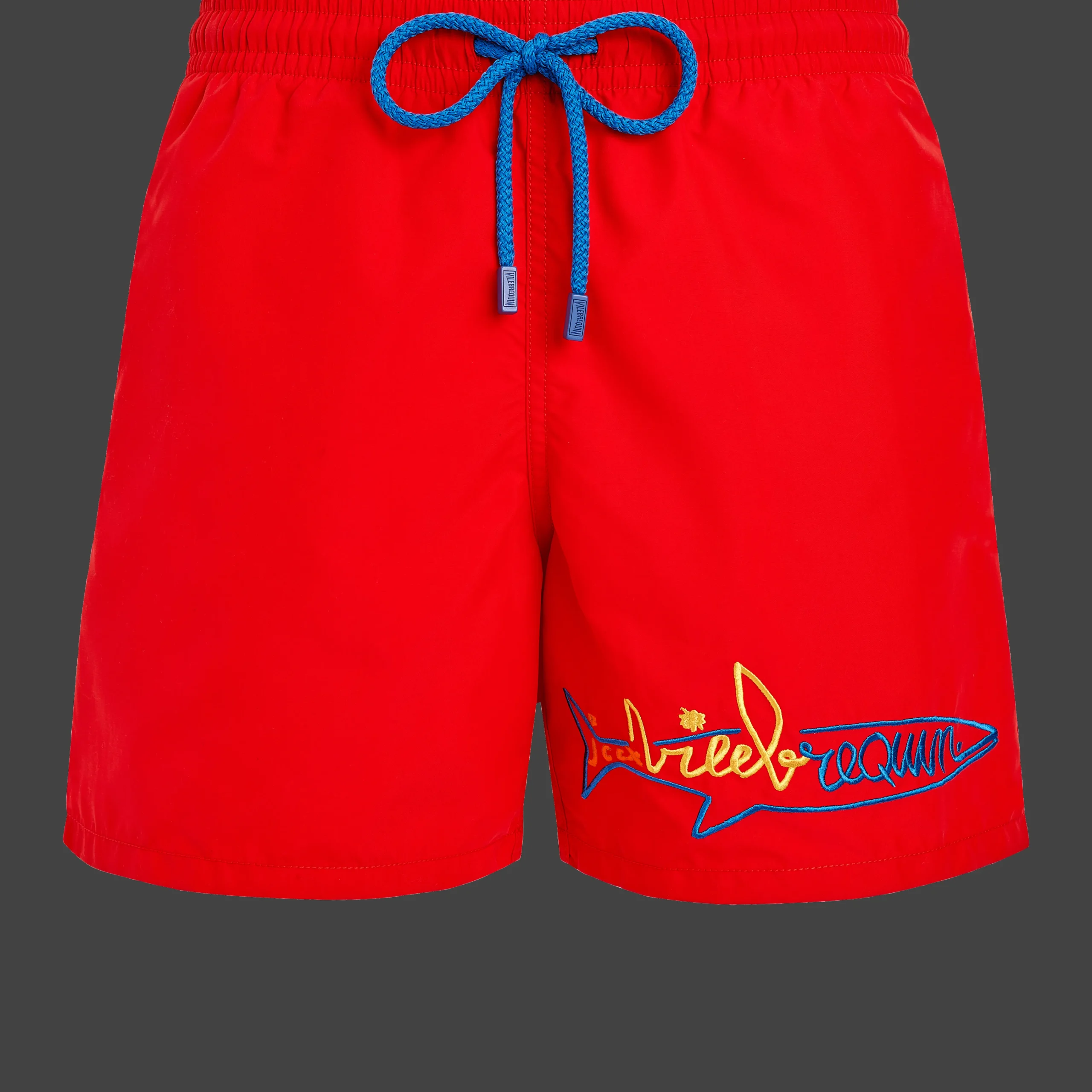 Vilebrequin Men Swimwear Placed Embroidery Squale - X Jcc+ - Limited Edition*Men The Iconic