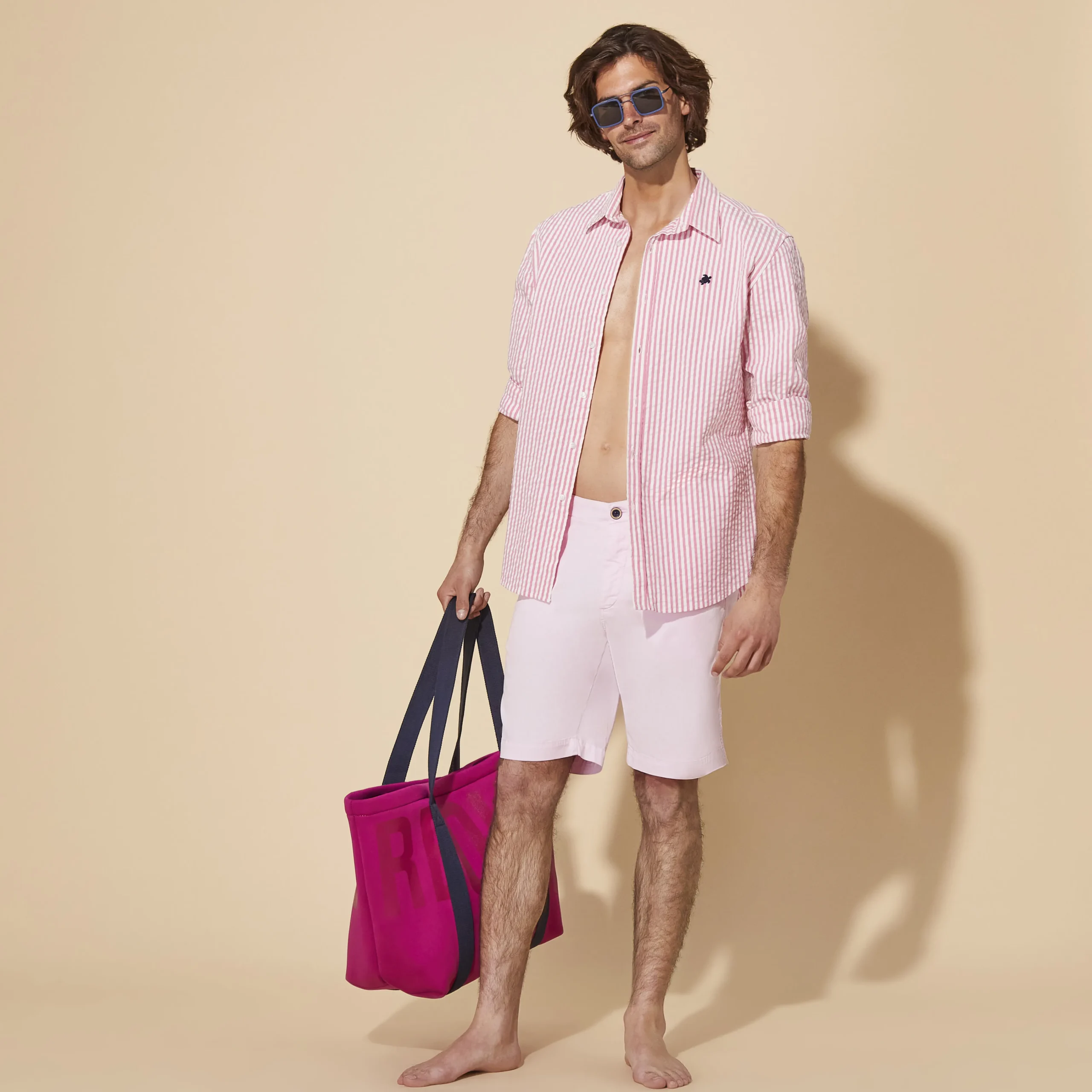 Vilebrequin Men Tencel Bermuda Shorts Solid*Men Bermuda Shorts