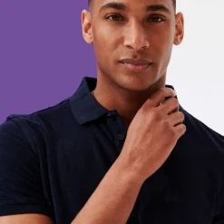 Vilebrequin Men Terry Polo Shirt Solid*Men Polos