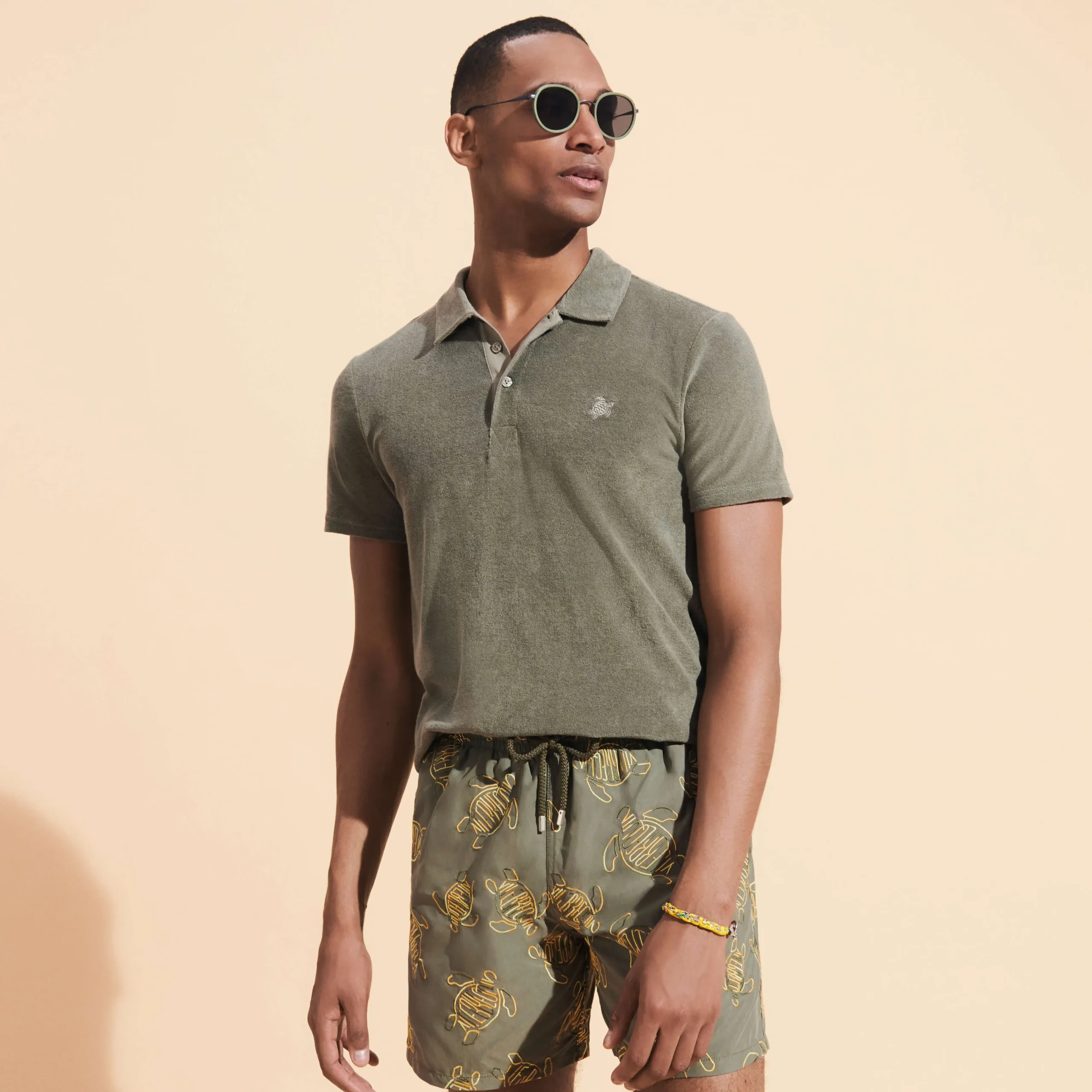 Vilebrequin Men Terry Polo Solid*Men Polos