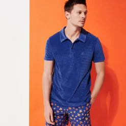 Vilebrequin Men Terry Polo Solid*Men Polos