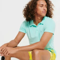 Vilebrequin Men Terry Polo Solid*Men Polos