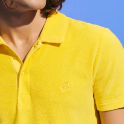 Vilebrequin Men Terry Polo Solid*Men Polos