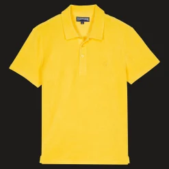 Vilebrequin Men Terry Polo Solid*Men Polos