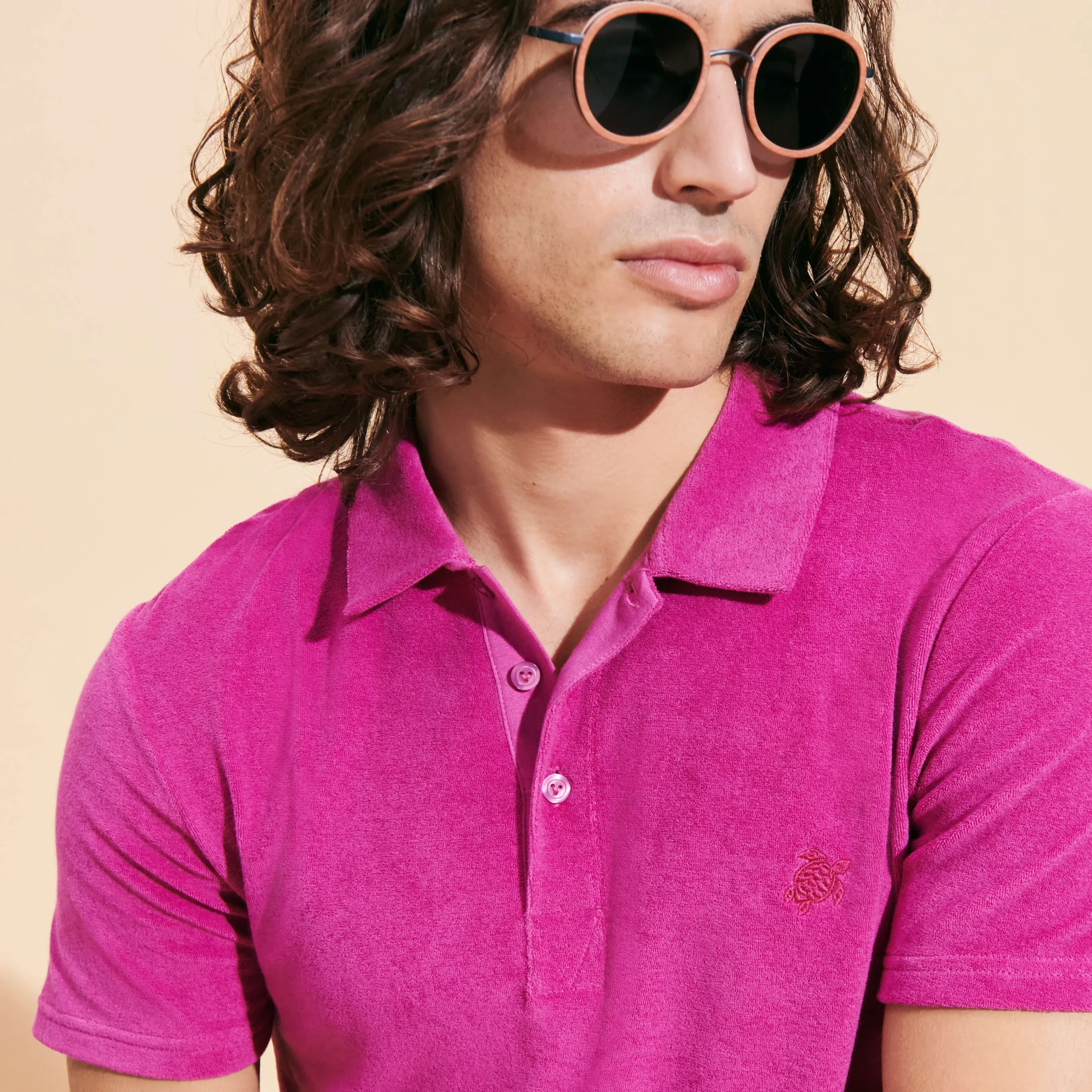 Vilebrequin Men Terry Polo Solid*Men Polos