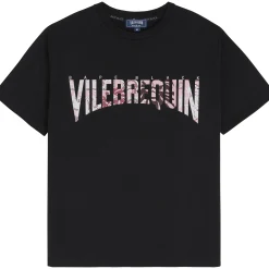 Vilebrequin Men T-Shirt Bandana Logo Printed - X Bape® Black*Men T-Shirts