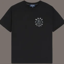 Vilebrequin Men T-Shirt Logo Printed - X Bape® Black*Men T-Shirts