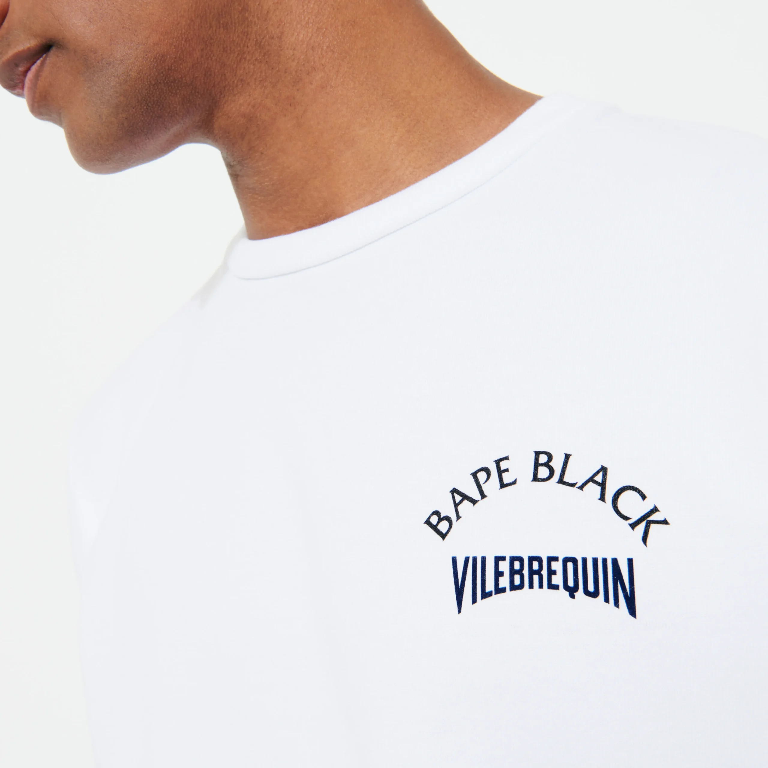 Vilebrequin Men T-Shirt Turtles Printed - X Bape® Black*Men T-Shirts