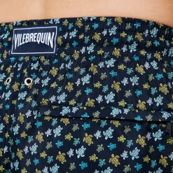 Vilebrequin Men Ultra-Light And Packable Swim Trunks Micro Tortues Rainbow*Men The Light Fabric