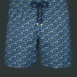 Vilebrequin Men Ultra-Light And Packable Swim Trunks Micro Tortues Rainbow*Men The Light Fabric