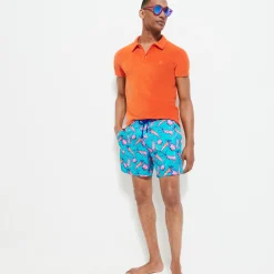 Vilebrequin Men Ultra-Light And Packable Swim Trunks Crevettes Et Poissons*Men The Light Fabric