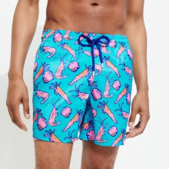 Vilebrequin Men Ultra-Light And Packable Swim Trunks Crevettes Et Poissons*Men The Light Fabric