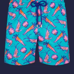 Vilebrequin Men Ultra-Light And Packable Swim Trunks Crevettes Et Poissons*Men The Light Fabric