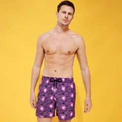 Vilebrequin Men Ultra-Light And Packable Swim Trunks Hypno Shell*Men The Light Fabric
