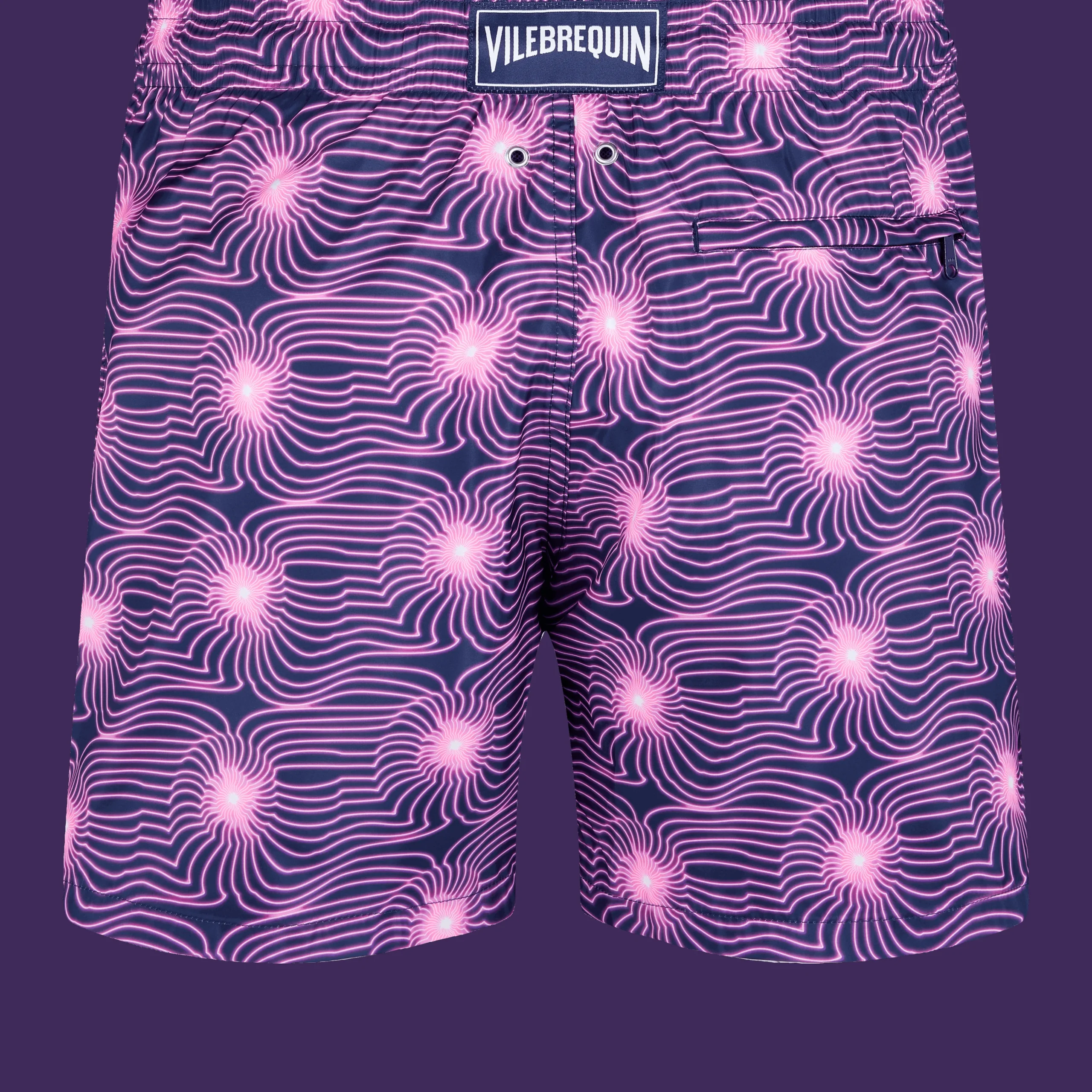 Vilebrequin Men Ultra-Light And Packable Swim Trunks Hypno Shell*Men The Light Fabric