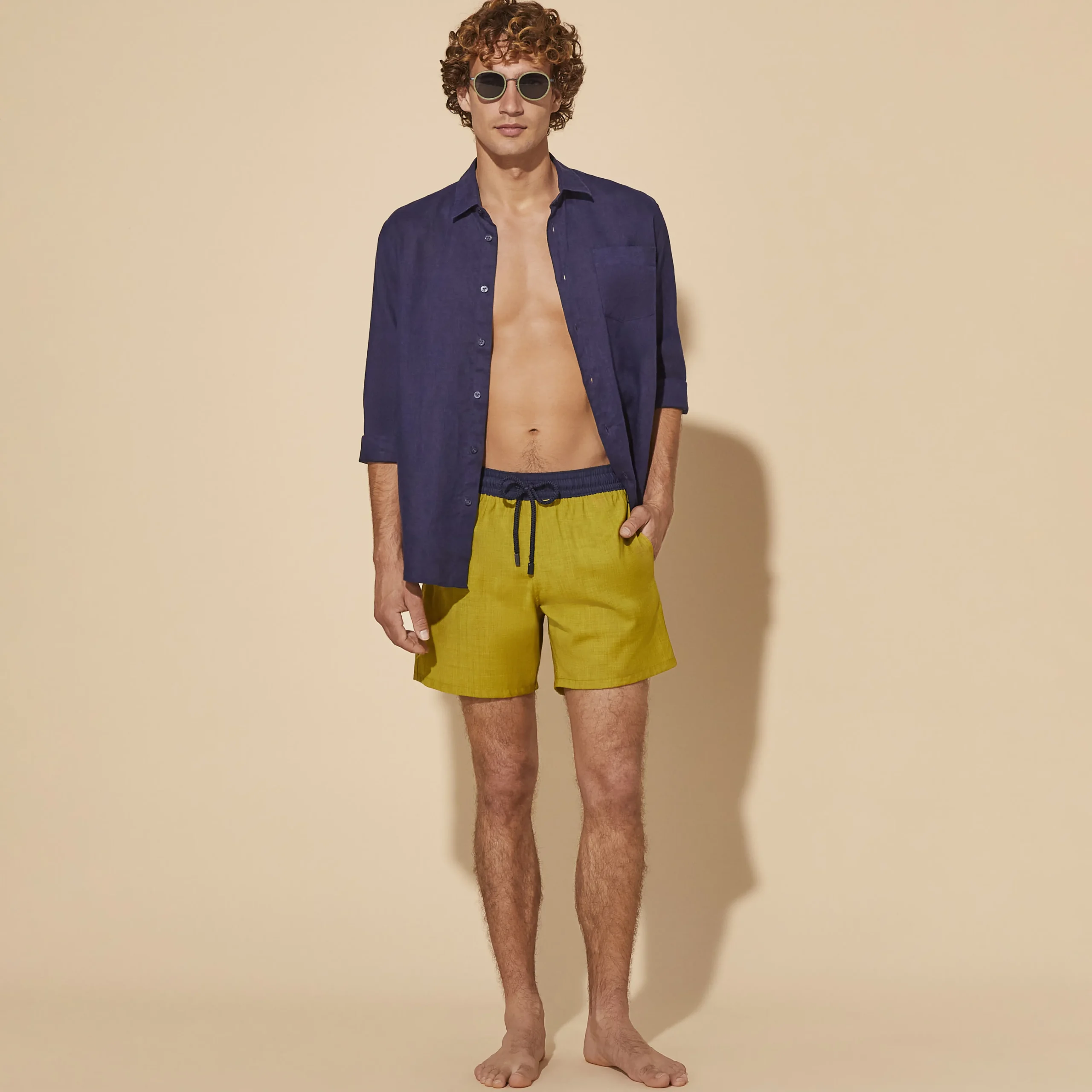 Vilebrequin Men Wool Swim Shorts Super 120'*Men The Iconic