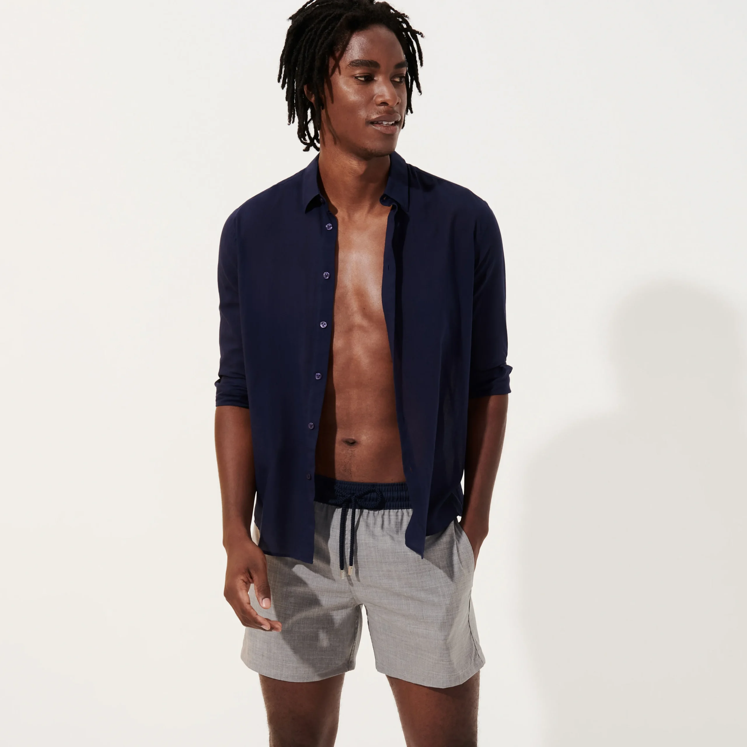 Vilebrequin Men Woolen Swim Trunks Super 120'S- X The Woolmark Company*Men The Iconic