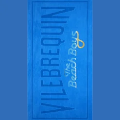 Vilebrequin Unisex Beach Towel Gradient Embroidered Logo - X The Beach Boys*Women Towels & Pareo