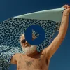 Vilebrequin Unisex Beach Towel Turtles Leopard*Women Towels & Pareo