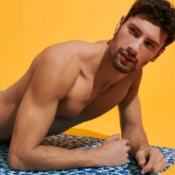 Vilebrequin Unisex Beach Towel Turtles Leopard*Women Towels & Pareo