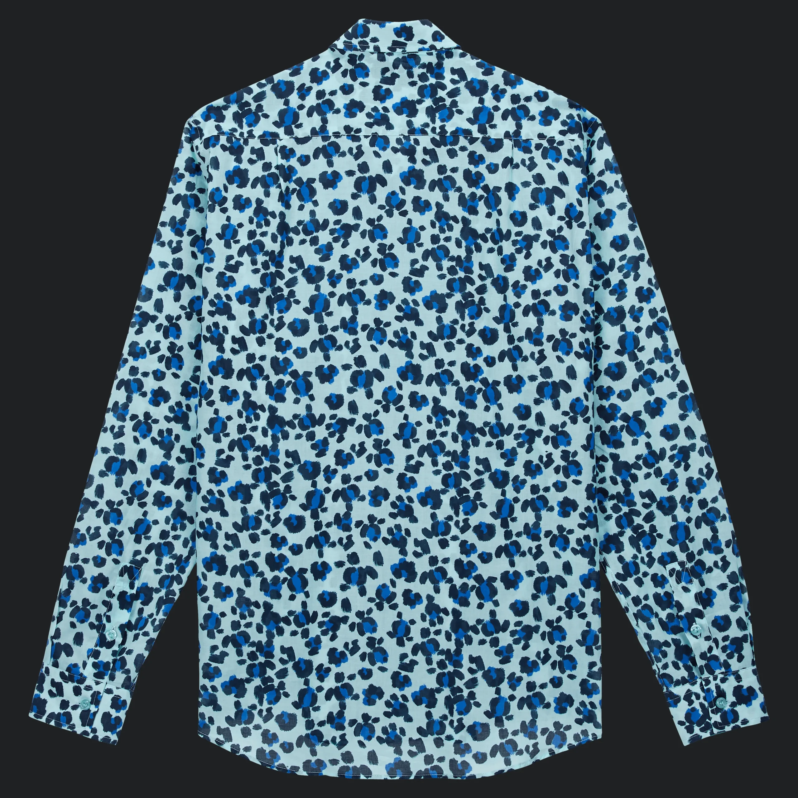 Vilebrequin Unisex Cotton Voile Lightweight Shirt Turtles Leopard*Women Shirts