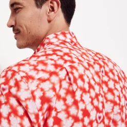 Vilebrequin Unisex Cotton Voile Summer Shirt Attrape Coeur*Men Shirts