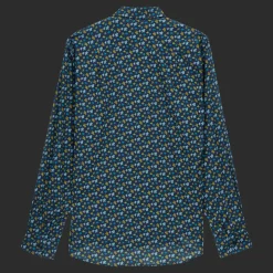 Vilebrequin Unisex Cotton Voile Summer Shirt Micro Tortues Rainbow*Men Shirts