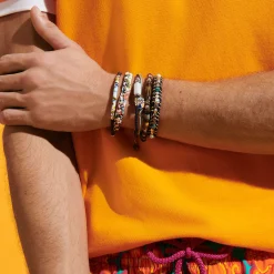 Vilebrequin Unisex Elastic Bracelet Leon- X Gas Bijoux*Women Jewelry