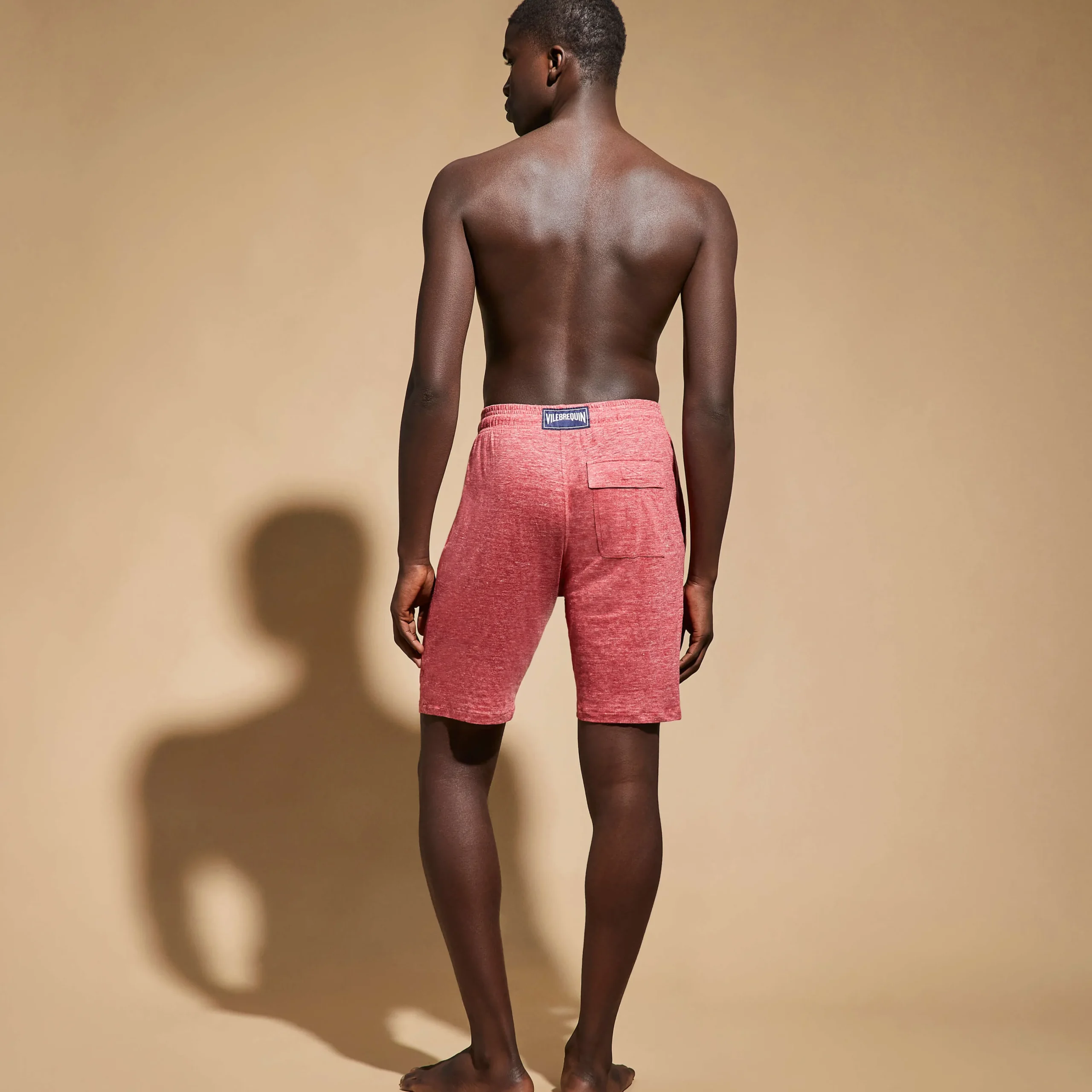 Vilebrequin Unisex Linen Bermuda Shorts Solid*Men Loungewear