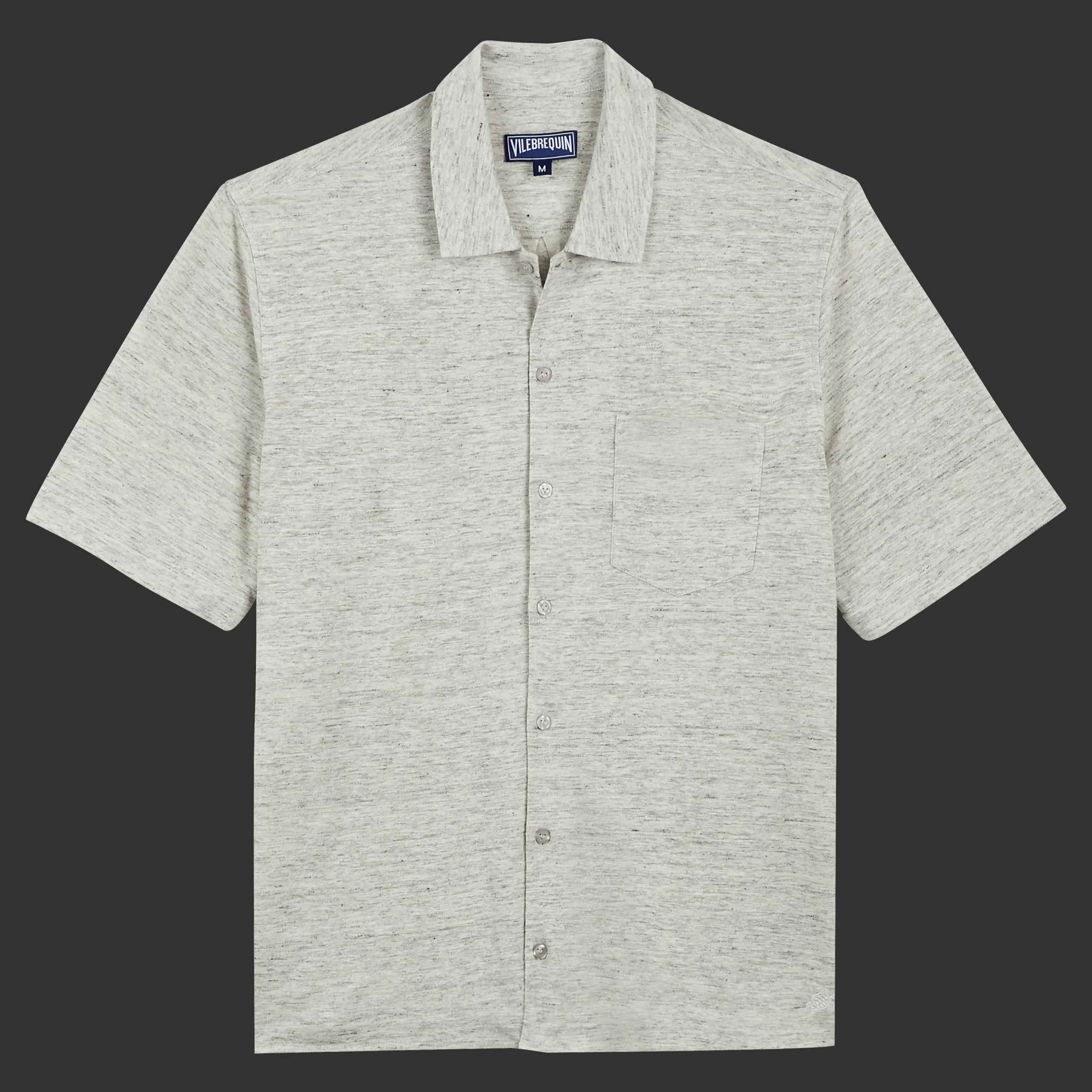 Vilebrequin Unisex Linen Bowling Shirt Solid*Women Shirts
