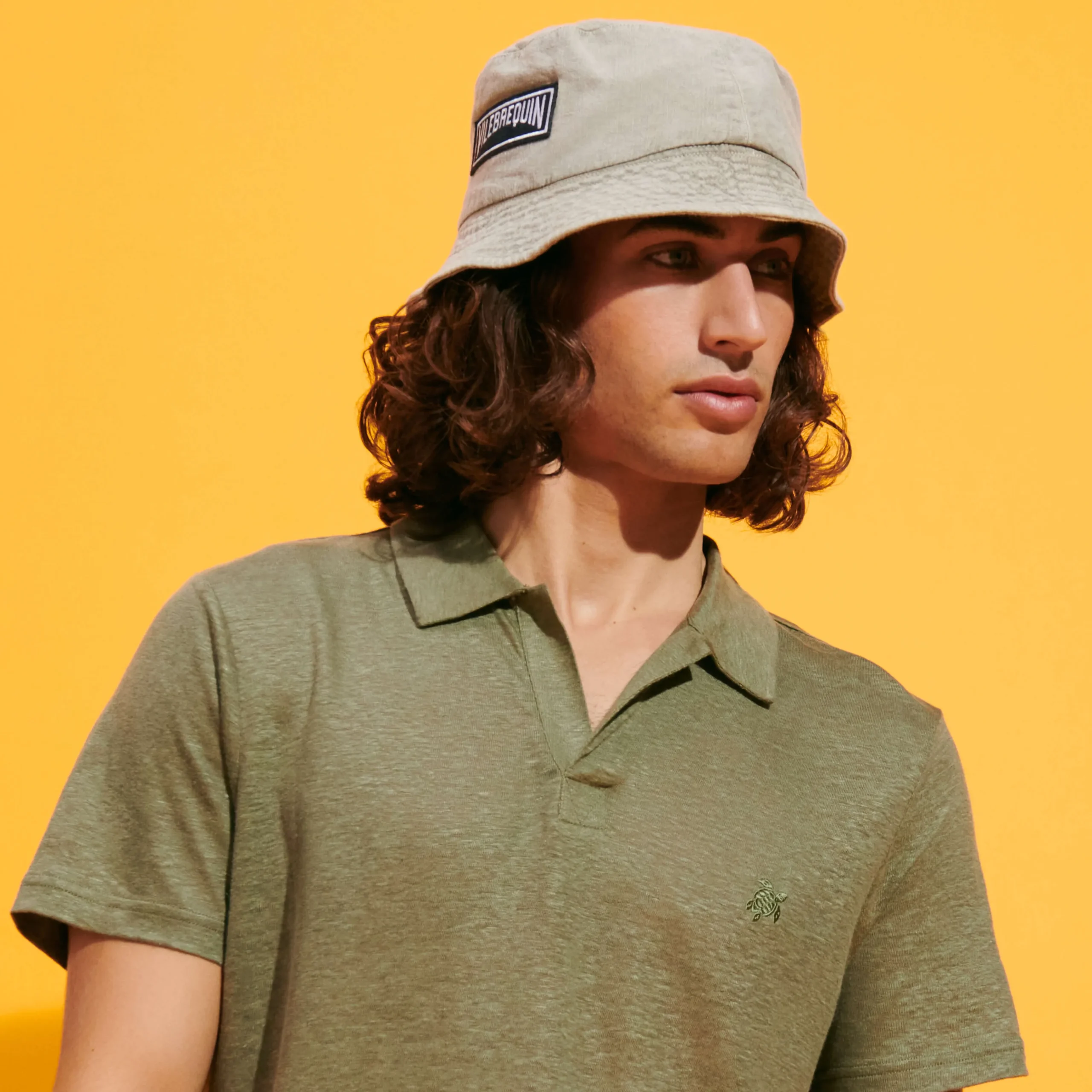 Vilebrequin Unisex Linen Bucket Hat Solid*Men Hats