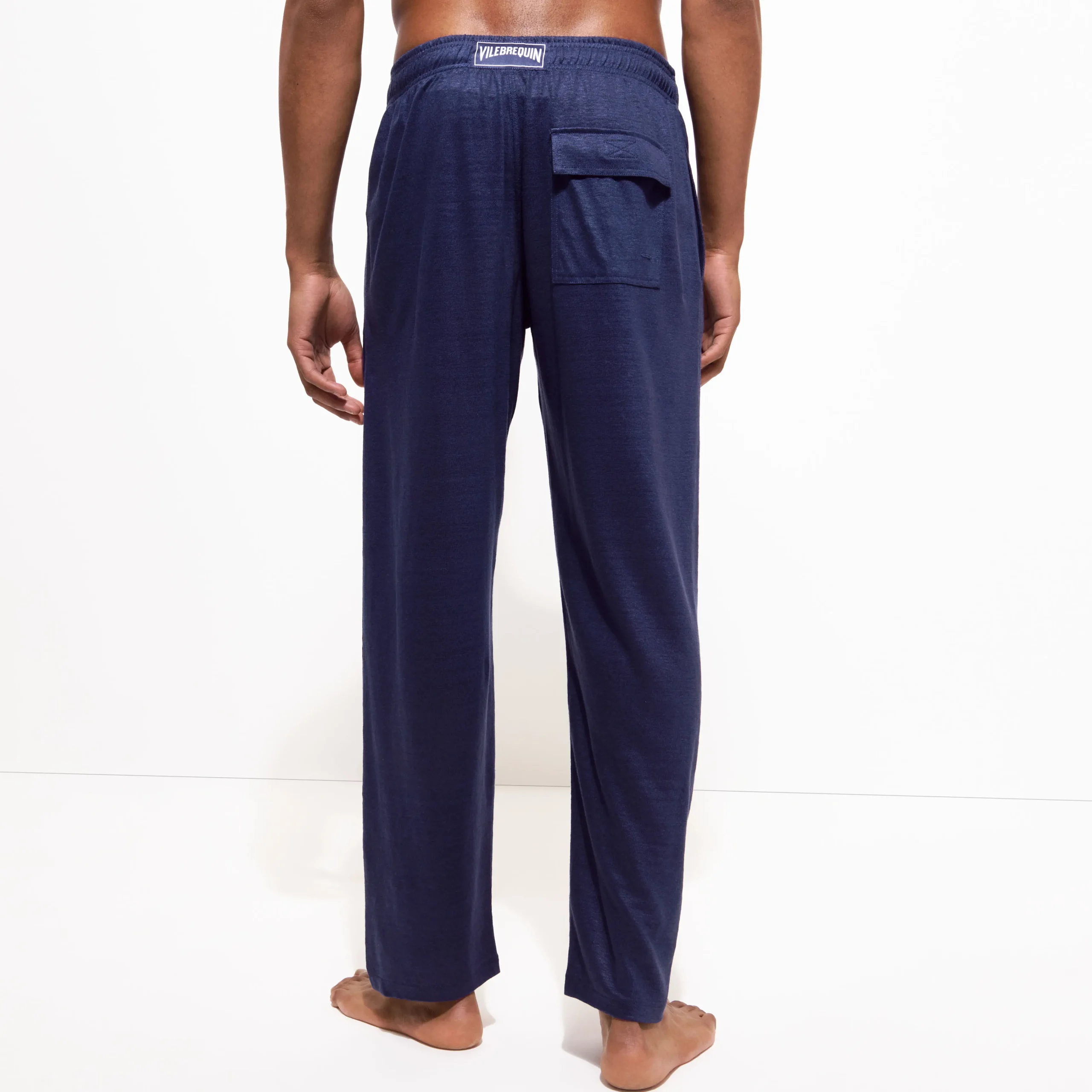 Vilebrequin Unisex Linen Pants Solid*Women Pants