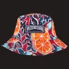 Vilebrequin Unisex Linen Printed Hat Presse Citron*Men Hats