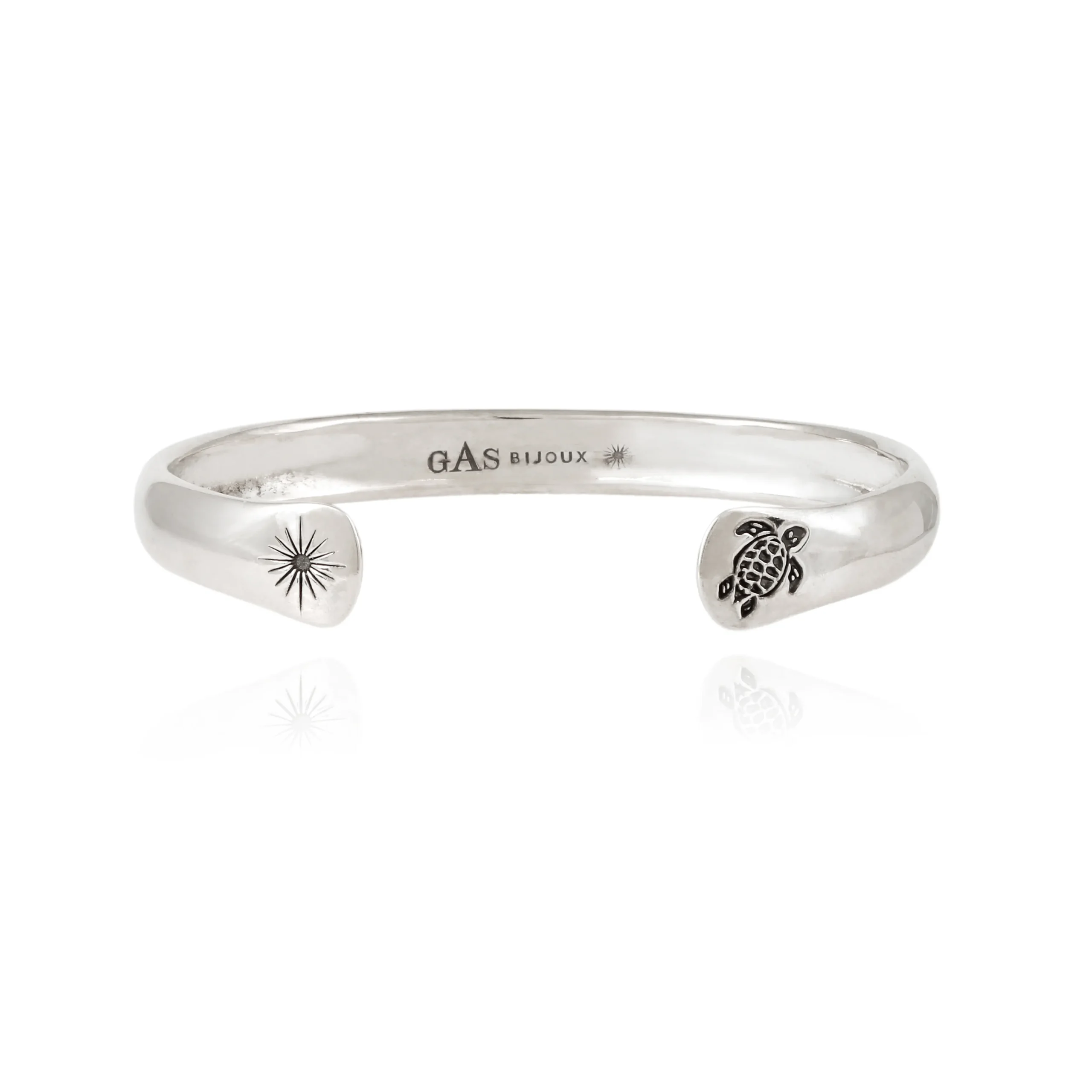 Vilebrequin Unisex Silver Jonc Bracelet Original - X Gas Bijoux*Women Jewelry