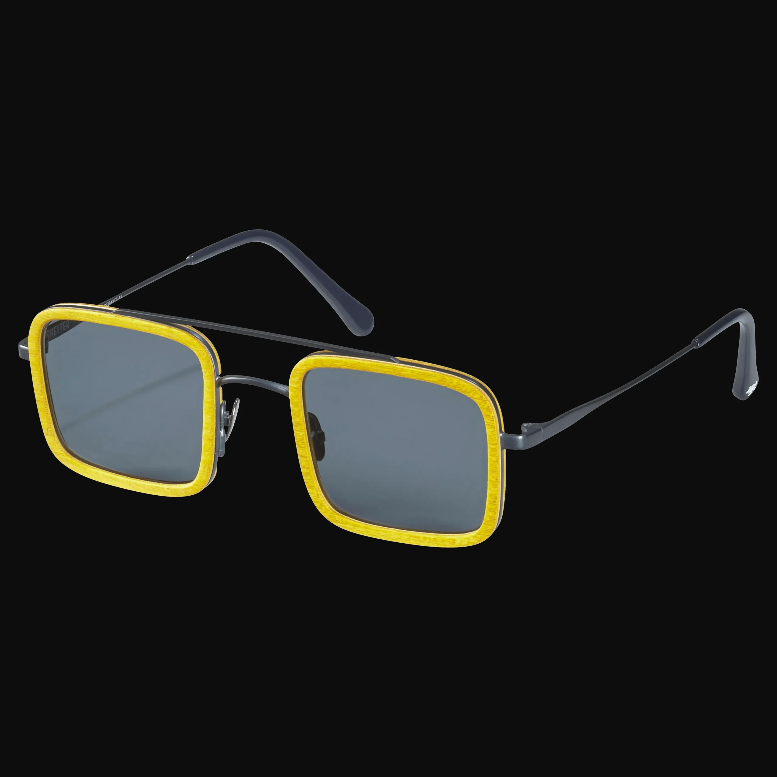 Vilebrequin White Tulipwood Women And Men Sunglasses - Vbq X Shelter*Men Sunglasses