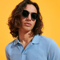 Vilebrequin White Tulipwood Women And Men Sunglasses - Vbq X Shelter*Men Sunglasses