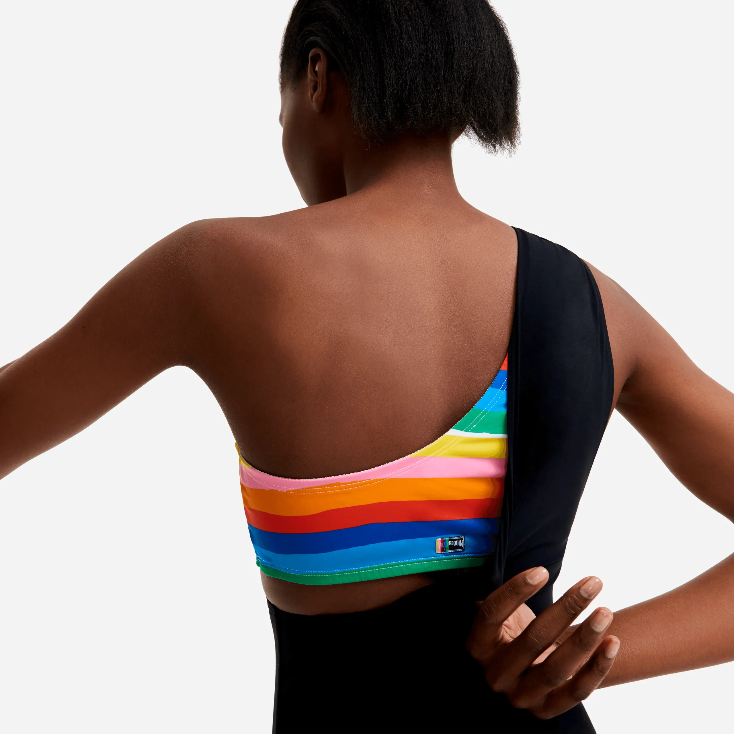 Vilebrequin Women Asymmetrical One Piece Swimsuit Rainbow Bandeau - X Jcc+ - Limited Edition*Women One-Piece