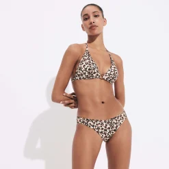 Vilebrequin Women Bikini Bottom Midi Brief Turtles Leopard*Women Brief