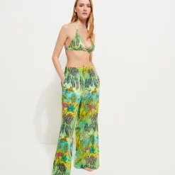 Vilebrequin Women Cotton Pants Jungle Rousseau*Women Pants