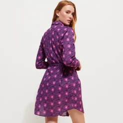 Vilebrequin Women Cotton Shirt Dress Hypno Shell*Women Dresses
