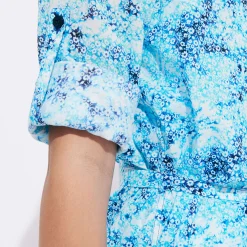 Vilebrequin Women Cotton Voile Shirt Dress Flowers Tie & Dye*Women Dresses