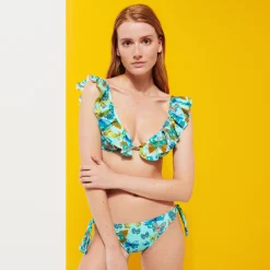 Vilebrequin Women Halter Bikini Top Butterflies*Women Underwire Top